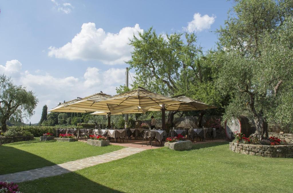 Zahrada ubytování Hotel Belvedere Di San Leonino