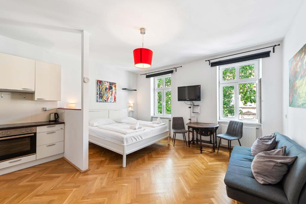 Bright Studio with Terrace