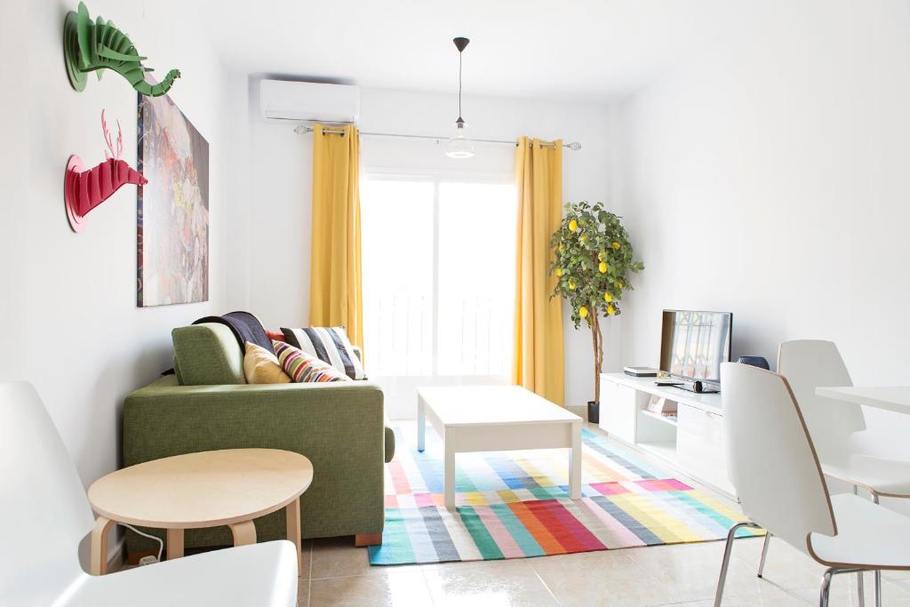 Posedenie v ubytovaní Hello Málaga Flat Delicias