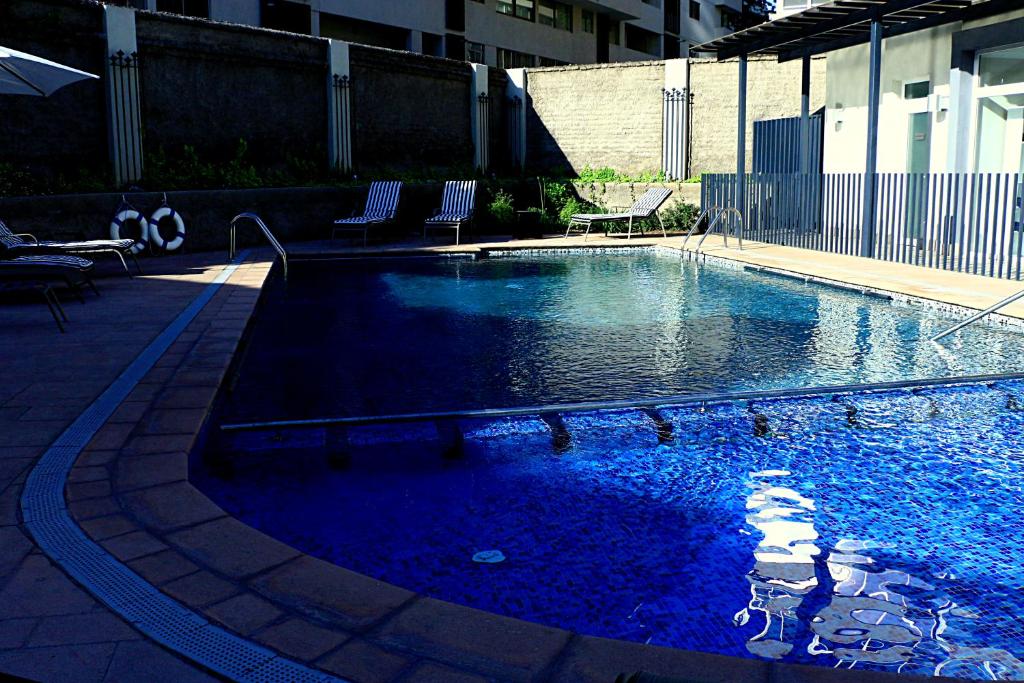 Bazén v ubytování Hotel Diego de Almagro Providencia nebo v jeho okolí