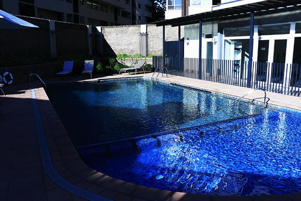 Bazén v ubytování Hotel Diego de Almagro Providencia nebo v jeho okolí