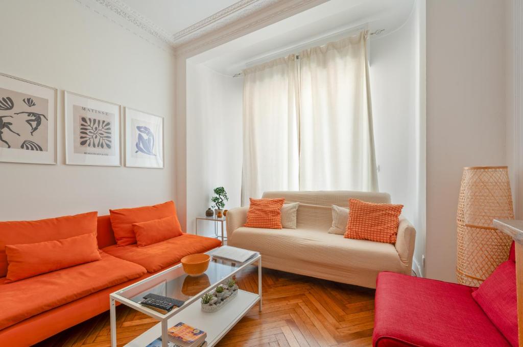 Stunning flat by the beach, Carre d'or-Negresco