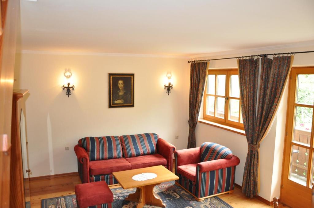 Posezení v ubytování Hotel Post