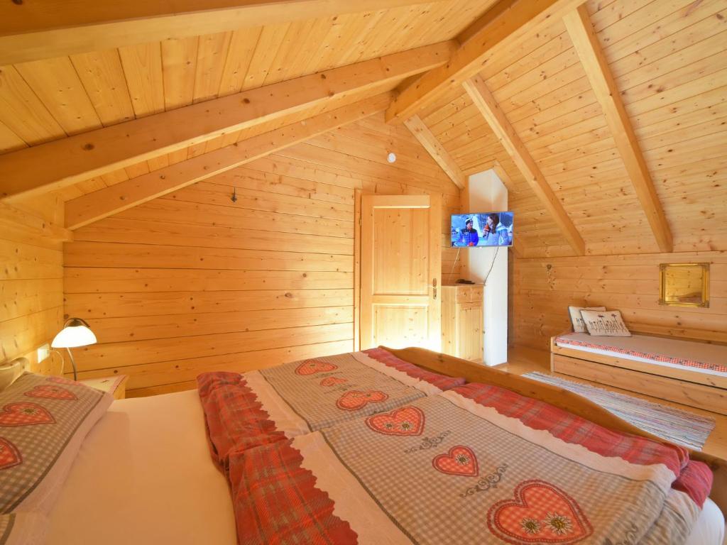Posteľ alebo postele v izbe v ubytovaní Haus Hasslacher