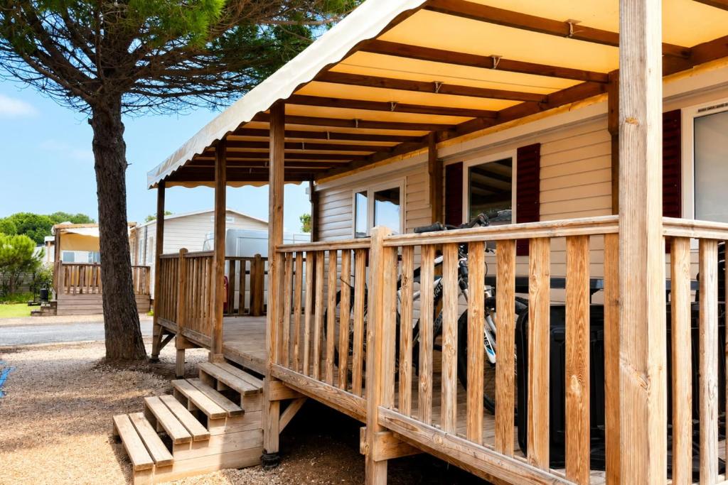Mobil-home spacieux de 2 chambres 6 personnes
