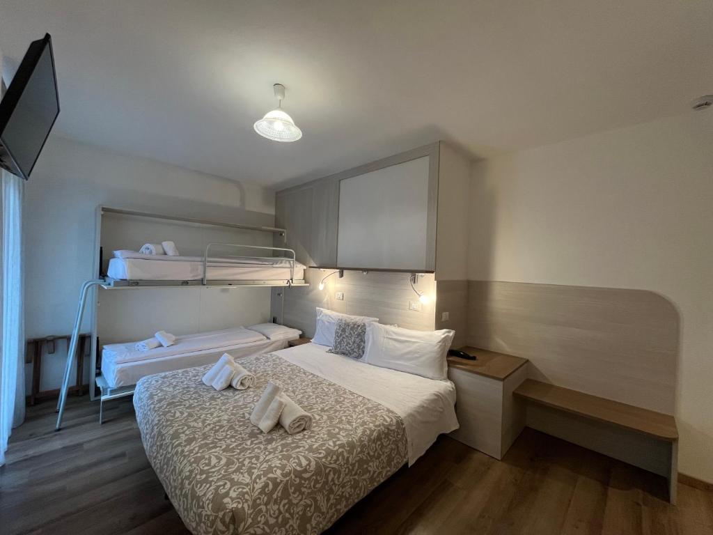 Hotel alle Rose Family inspired garden and SPA - Habitación Cuádruple