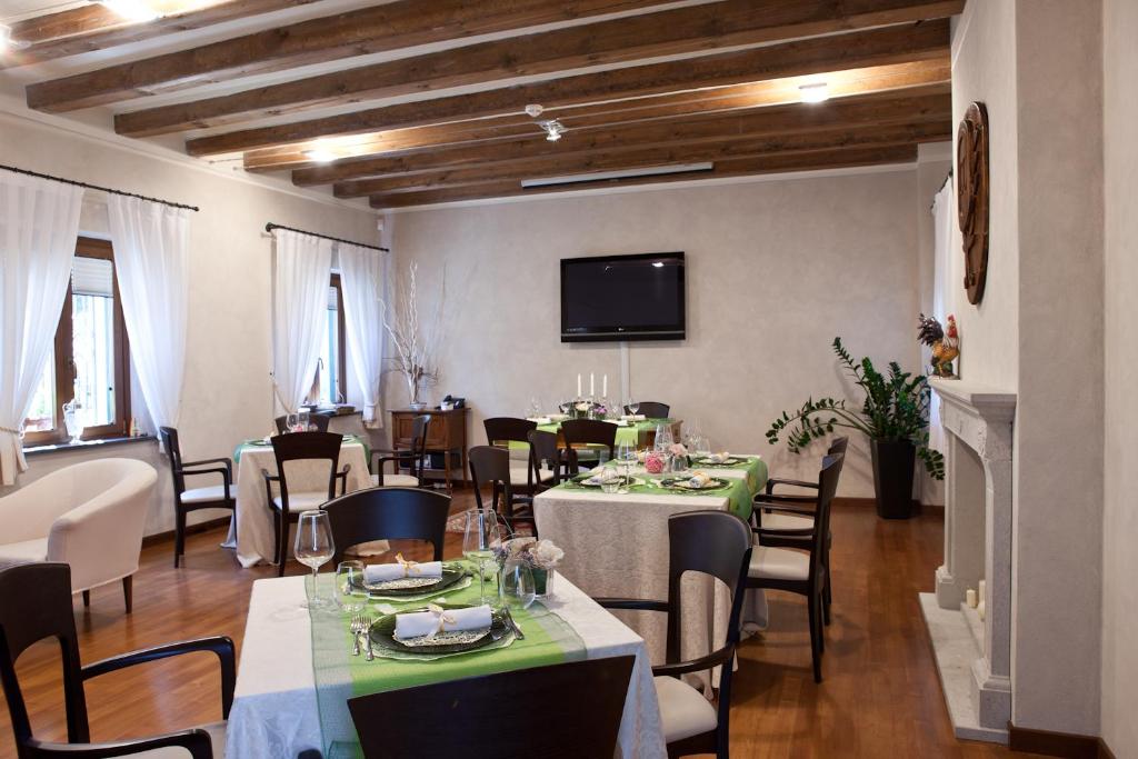 Restaurace v ubytování Relais Casa Orter