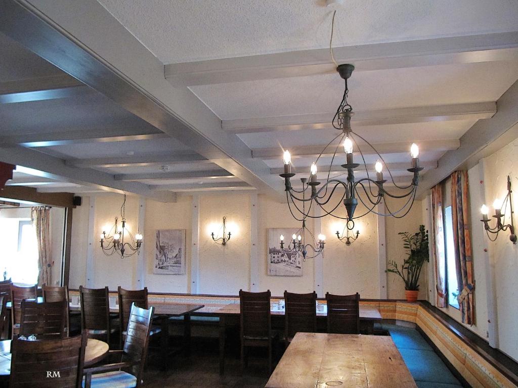 Restaurace v ubytování Land-Gast-Hof WALKMÜHLE