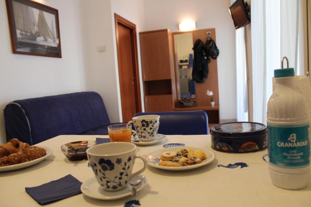 Nápoje v ubytování Residence Veliero