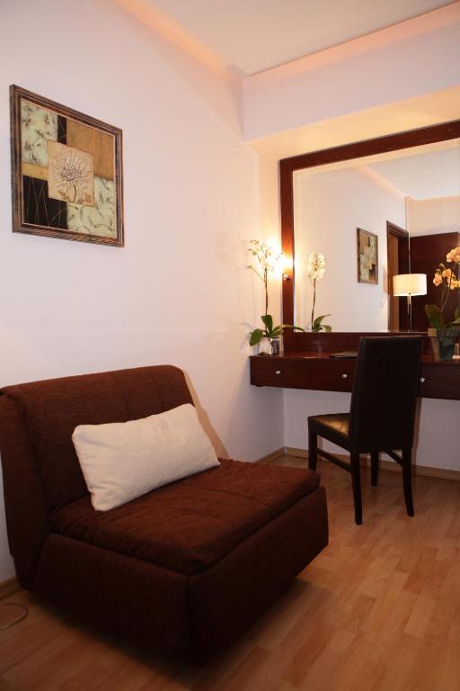 Posezení v ubytování Flisvos Hotel Nafpaktos