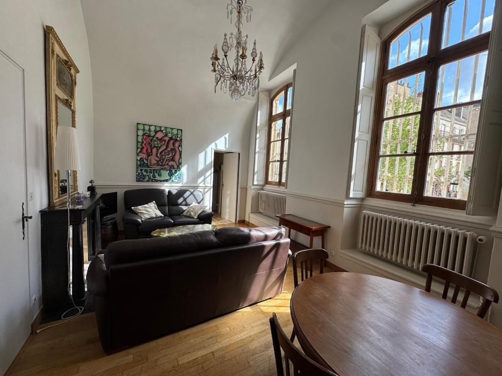 Superbe appart, hôtel particulier, coeur de Dijon