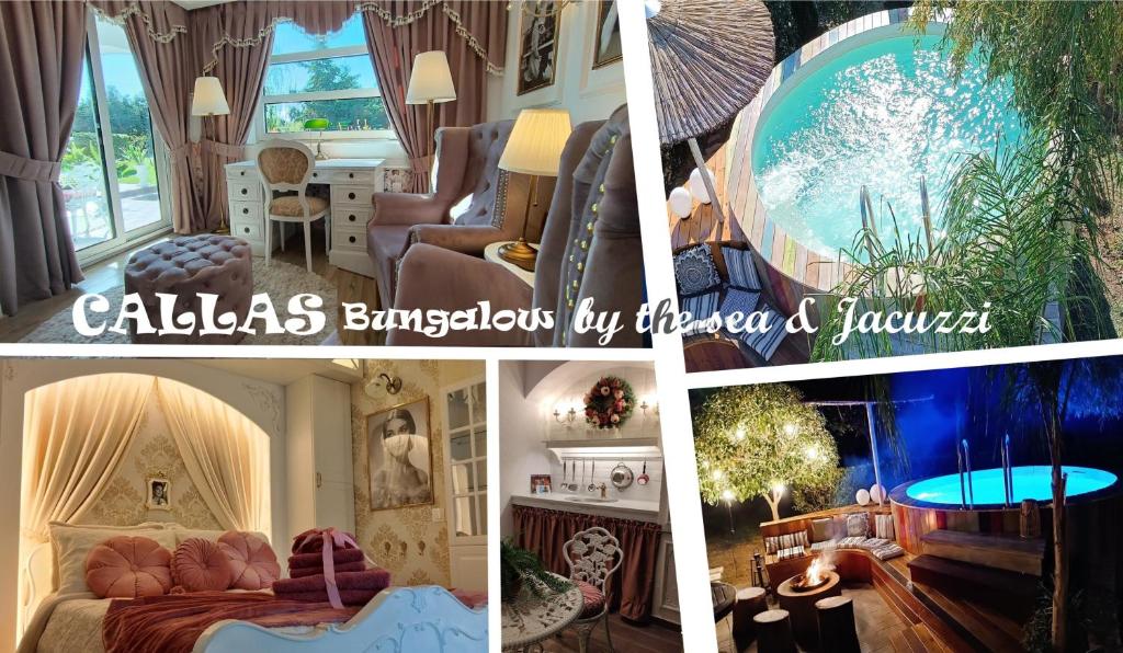 Imagine din galeria proprietății CALLAS bungalow by the sea in COCOland în Pálioura