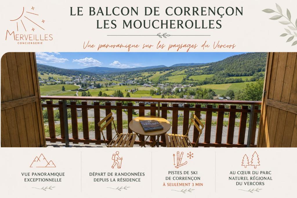 a flyer for the le billion de convention les mountainvolumes at Le Balcon de Corrençon - Les Moucherolles in Corrençon-en-Vercors