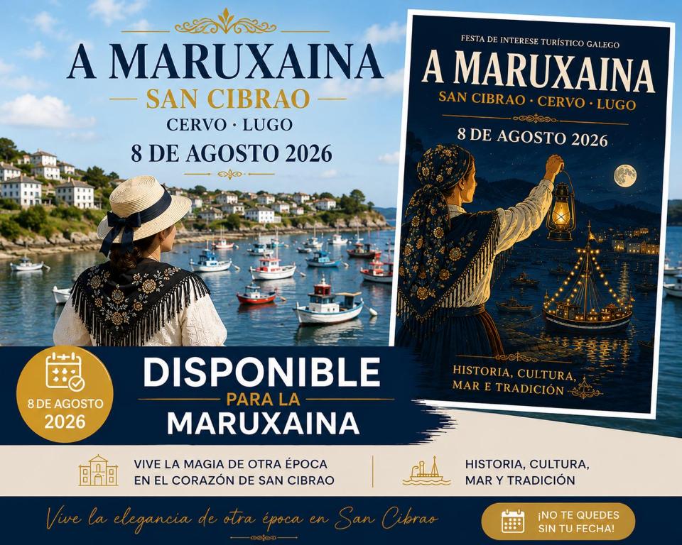 a poster for a marikina san gregoriana san gregoriana san at EnSAN CIPRIAN Playas y Relax in San Ciprián