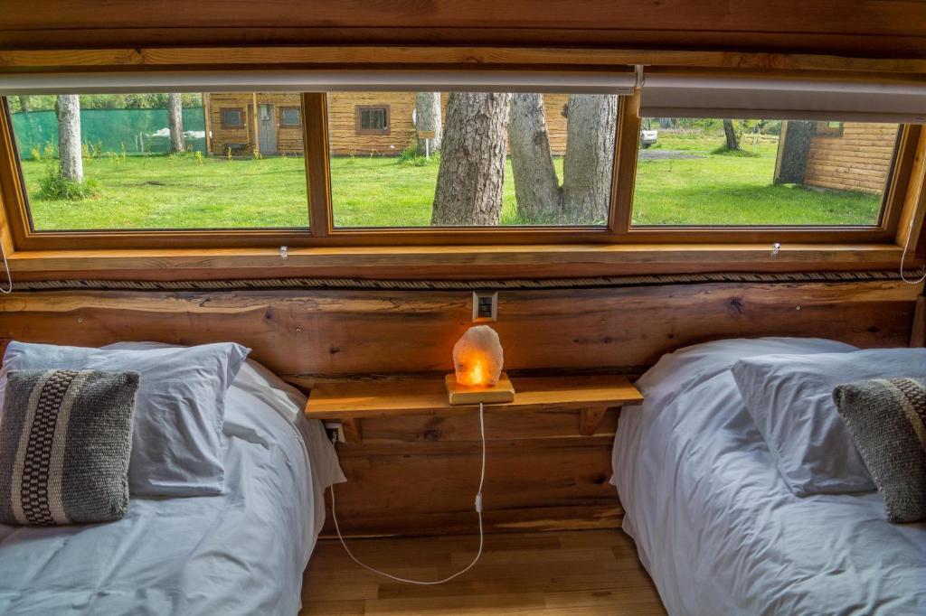 Posezení v ubytování Los Lingues Lodge
