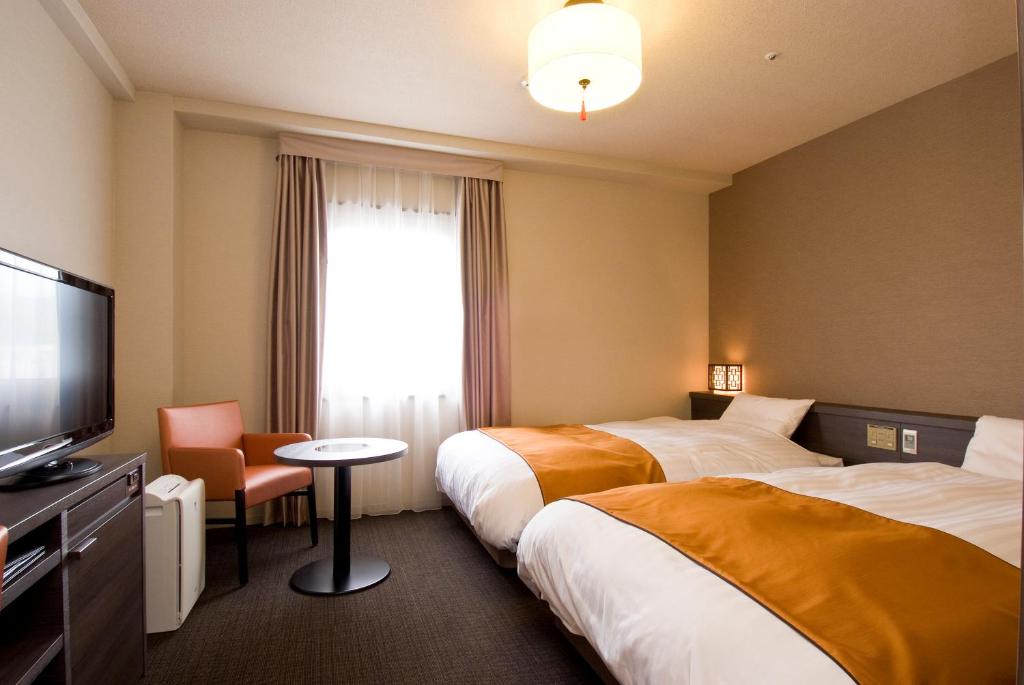 Dormy Inn Nagasaki Shinchichukagai - Двухместный номер с раздельными кроватями — для некурящих