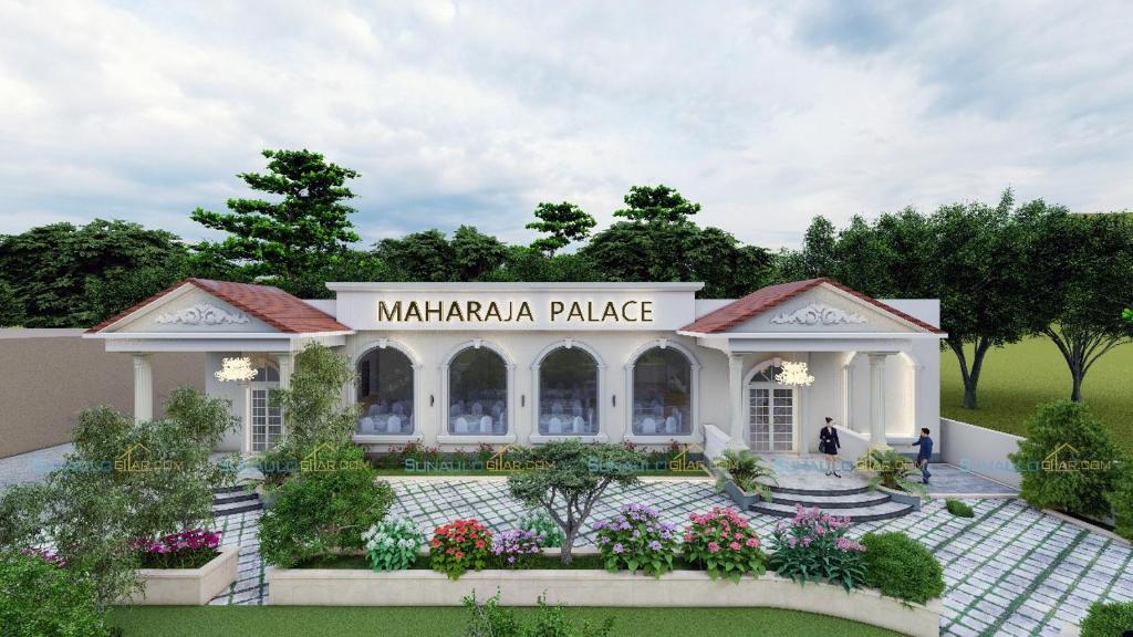 a rendering of the mahanadi palace in singapore at Maharaja Resort Pvt Ltd in Butwāl