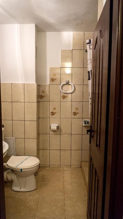 Koupelna v ubytování Hotel Dacor