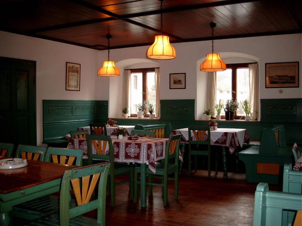 Restaurace v ubytování Gasthof - Hotel zur Post