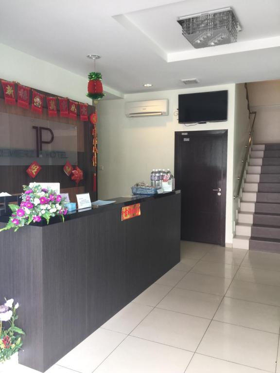 Vstupní hala nebo recepce v ubytování Premierz Hotel