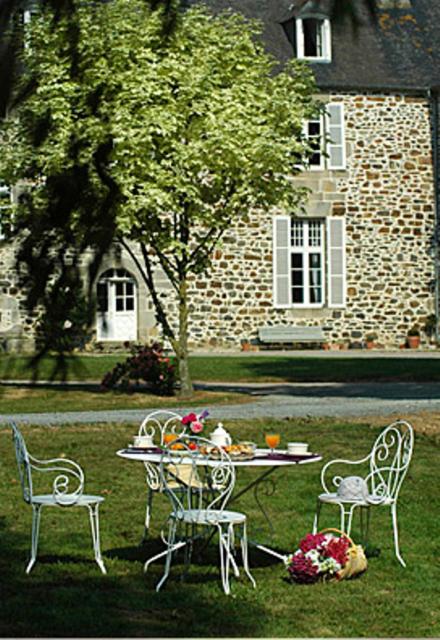 Zahrada ubytování Manoir de la Villeneuve