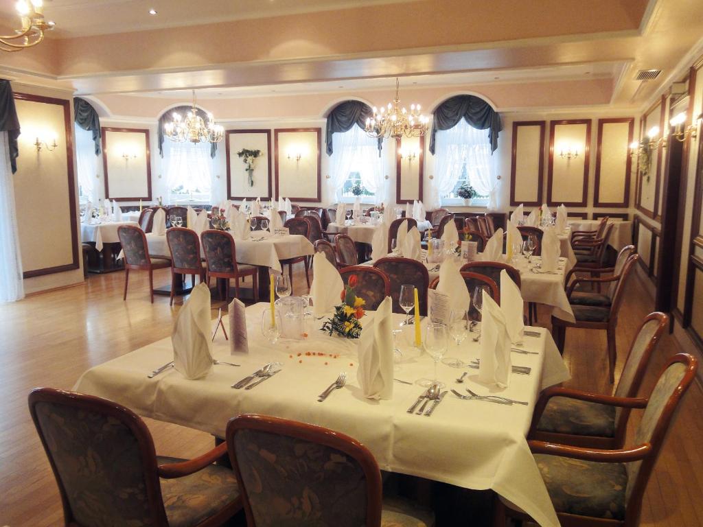 Restaurace v ubytování Landgasthof Hotel Bechtel