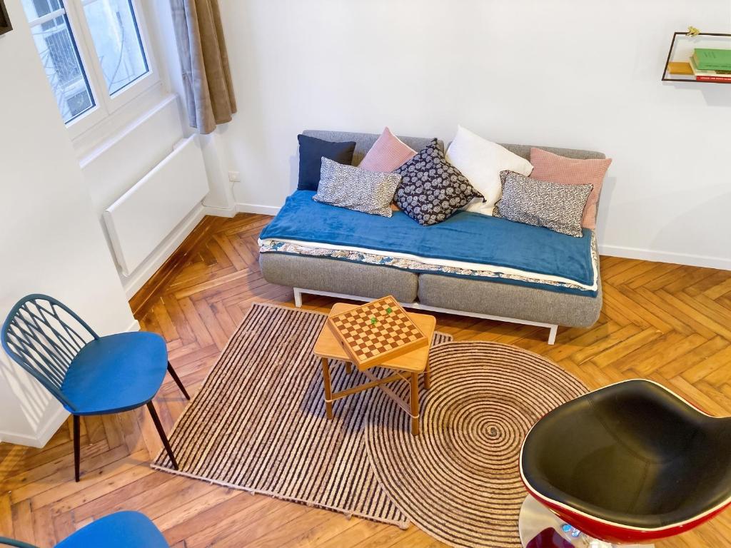 Studio moderne au cœur de Lyon, 25 m², accès privé