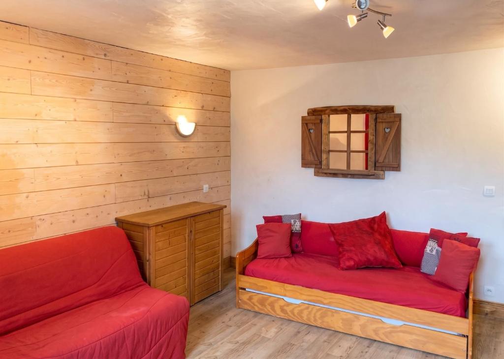 Studio cosy à La Plagne-Tarentaise, 20 m² + vue sur montagne