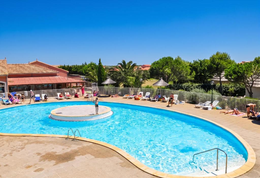 Maison confortable à Le Barcarès 33 m² avec piscine partagée