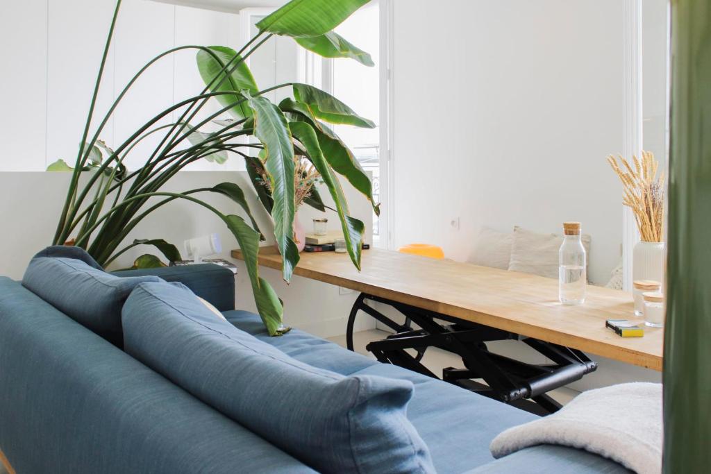 Loft with a view of Paris