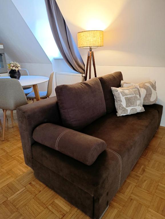 Et opholdsområde på Suite 13 Old Town
