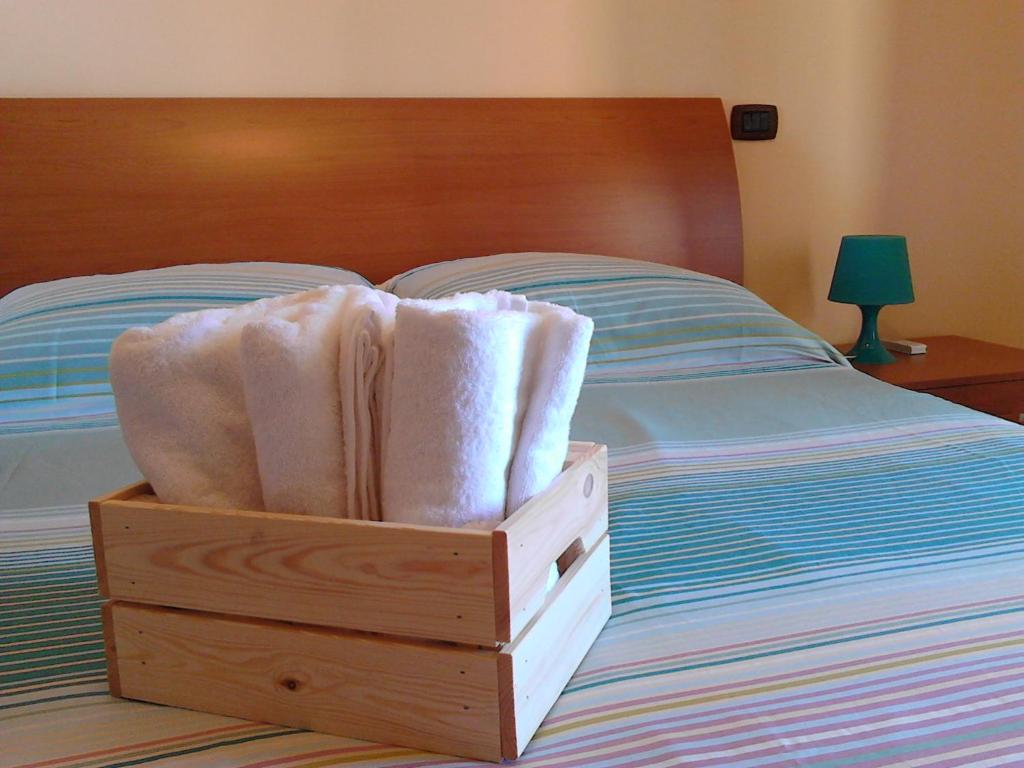 Postel nebo postele na pokoji v ubytování Bed and breakfast MieleZenzero