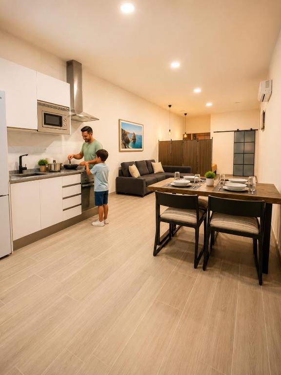 Blanco Flats, Valencia Port, 11 min walk to Beach