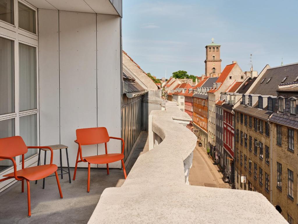 Parveke tai terassi majoituspaikassa Boutique Hotel SP34