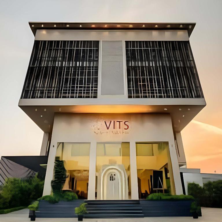 a building with the initials vts on it at VITS Select Nashik in Nashik