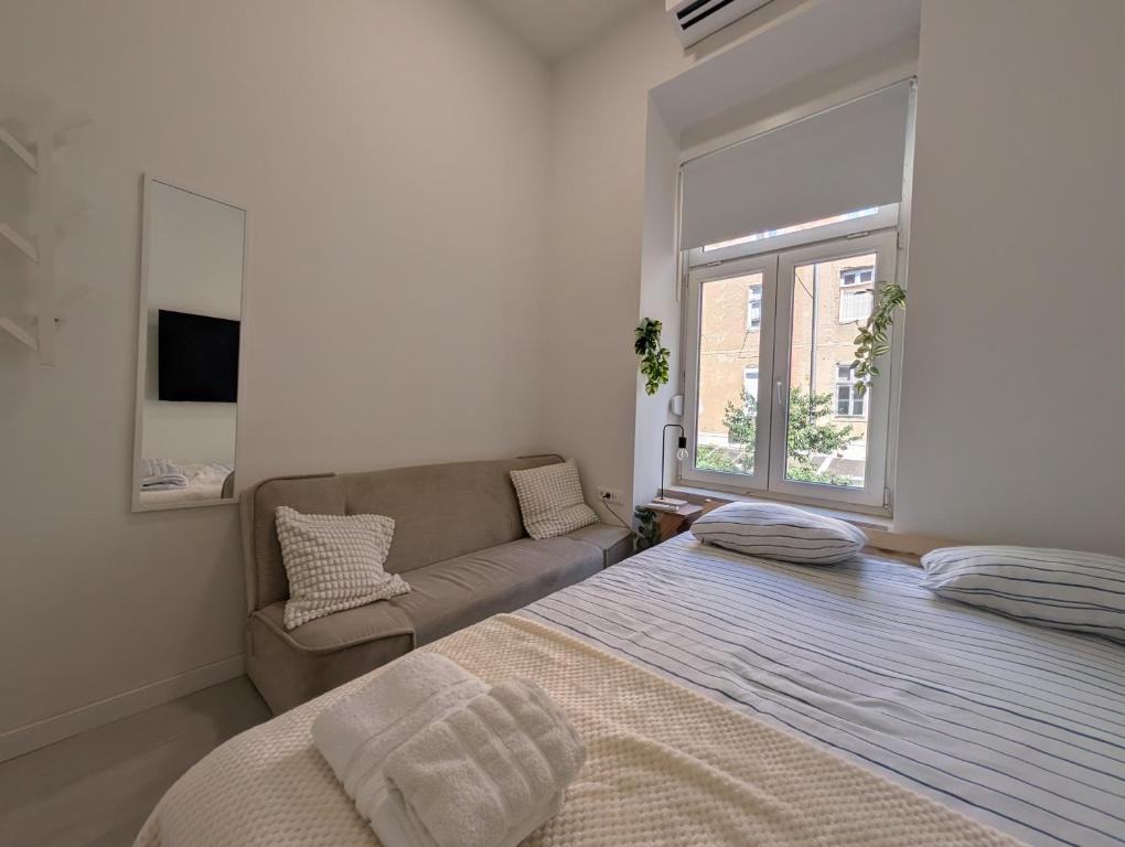 Small Studio With Detached Private Bathroom