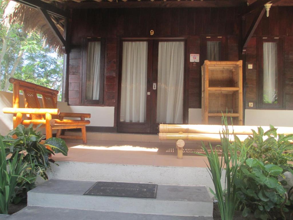 Facciata o entrata di Selong Belanak Bungalows