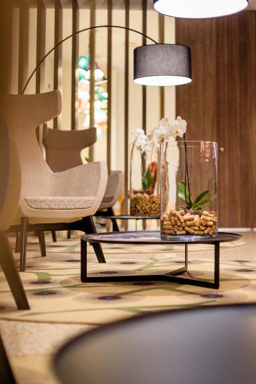 Posezení v ubytování Hotel Corte Quadri