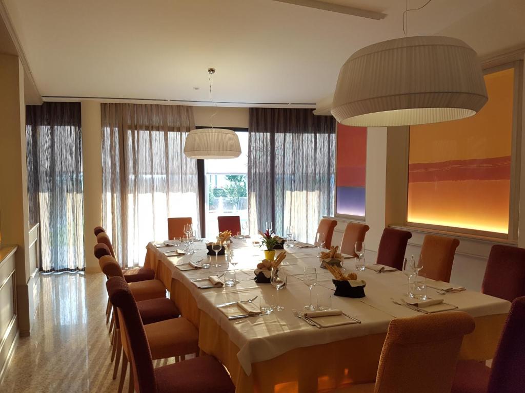 Posezení v ubytování Hotel Corte Quadri