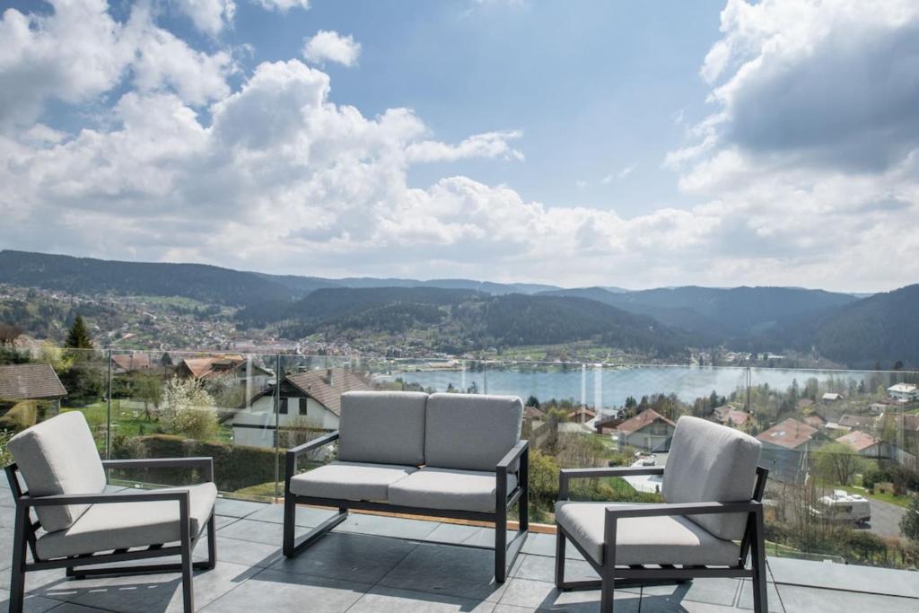 Villa Manteau de Neige - 14 pers - Pool Spa Sauna & Lake View