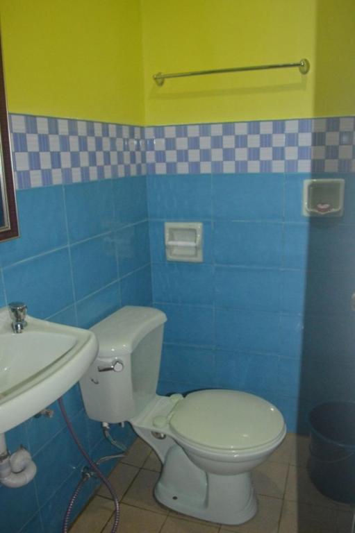 Koupelna v ubytování Amelia Homestay