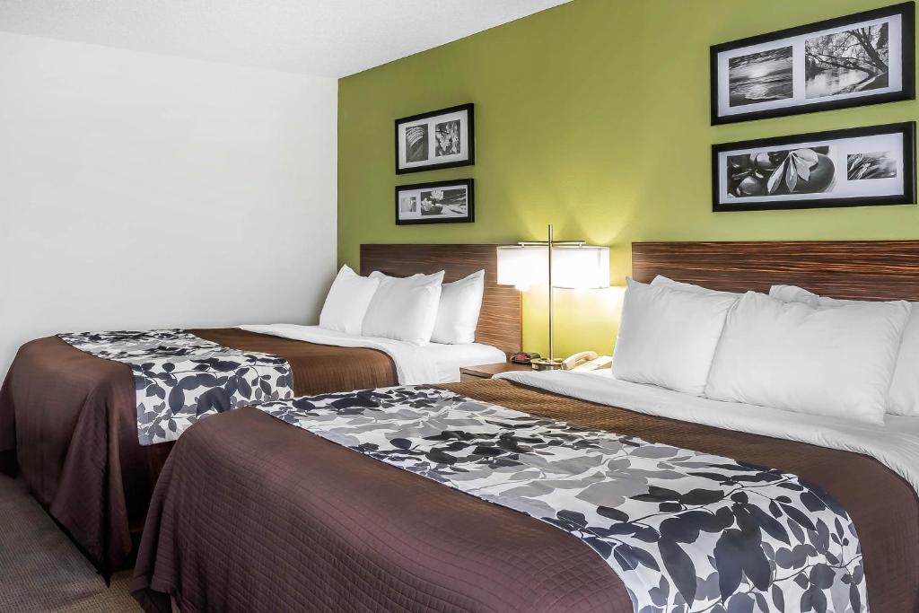 Sleep Inn & Suites Dothan North - Queen-Zimmer Mit Zwei Queen-Betten