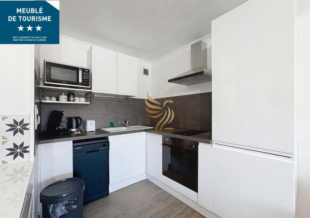 Studio 4pers-Terrace-clim-wifi-parking