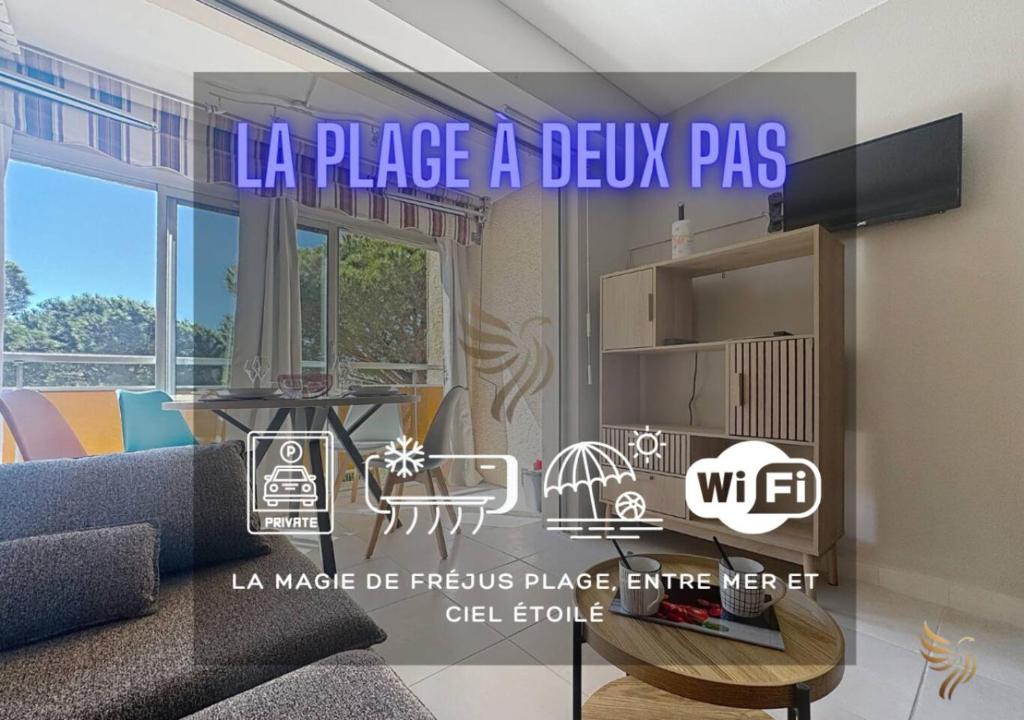 Studio Coco'B, 4p, A/C, Wi-Fi, beach 500m, parking