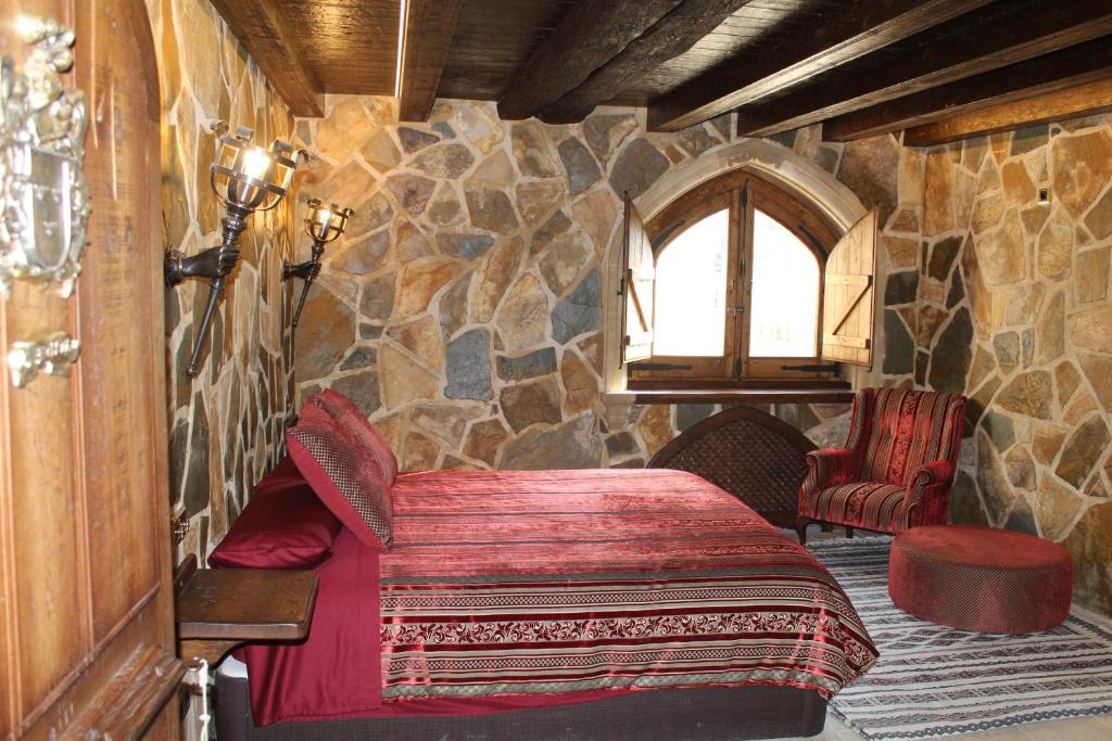 Postel nebo postele na pokoji v ubytování Auberge Toison d'Or