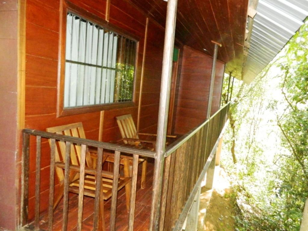 Balkón nebo terasa v ubytování Birds Paradise Hotel