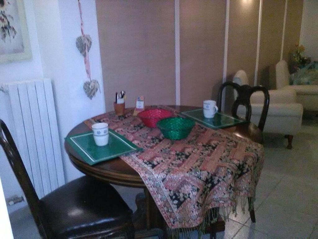 Posezení v ubytování B&B Il Tulipano