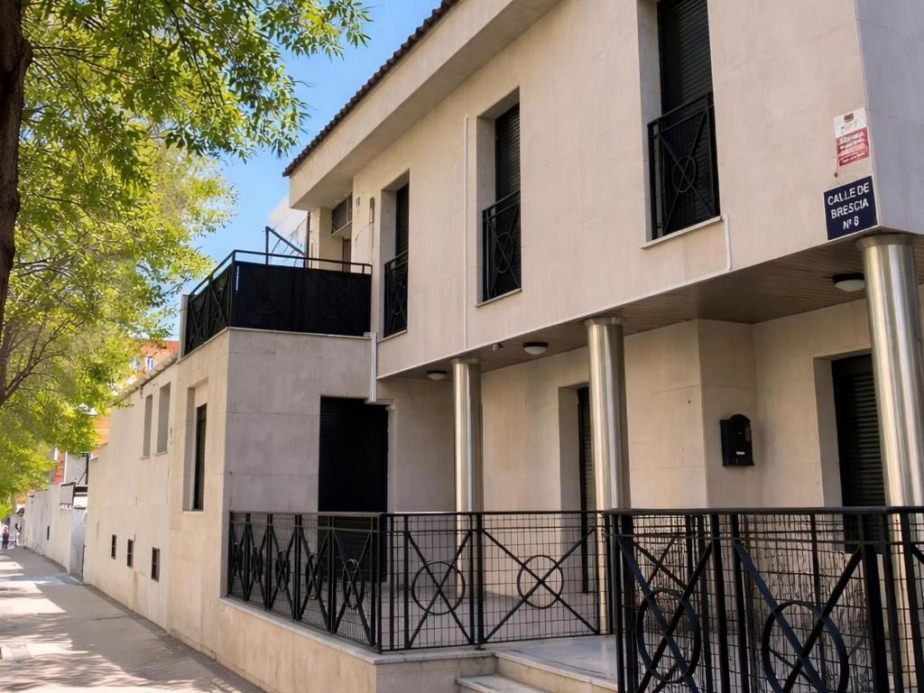Chic Madrid Stay with Terrace