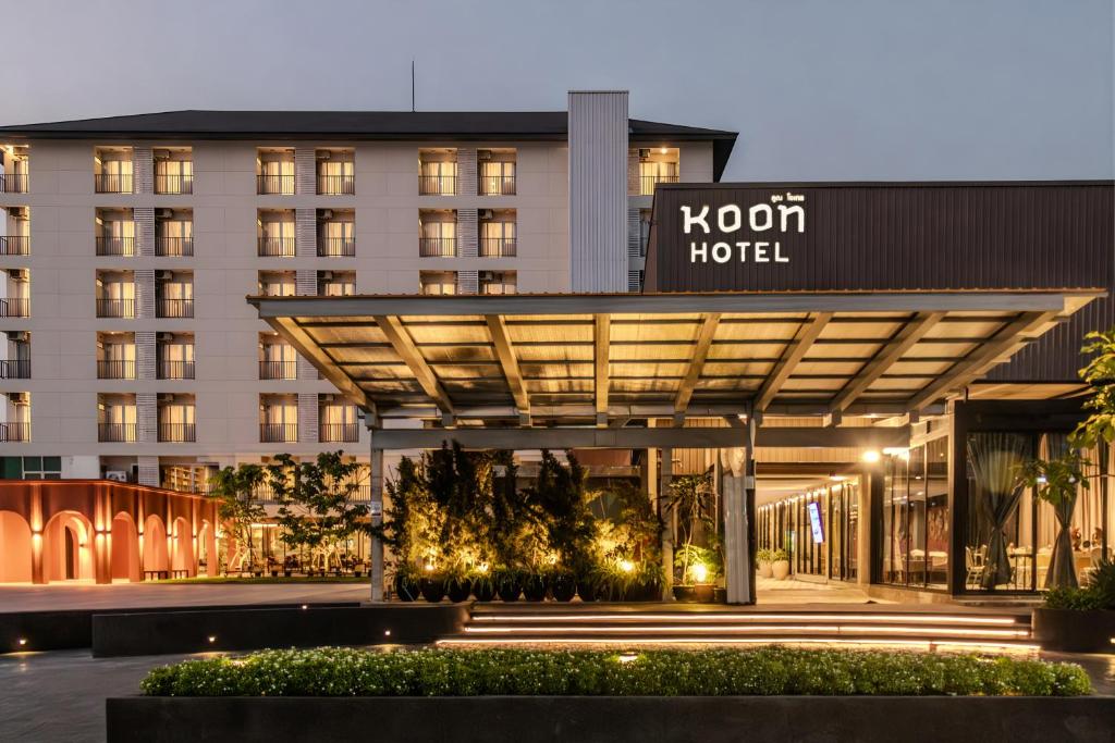a rendering of the kotoku hotel at night at Koon Hotel Sukhumvit in Bangna