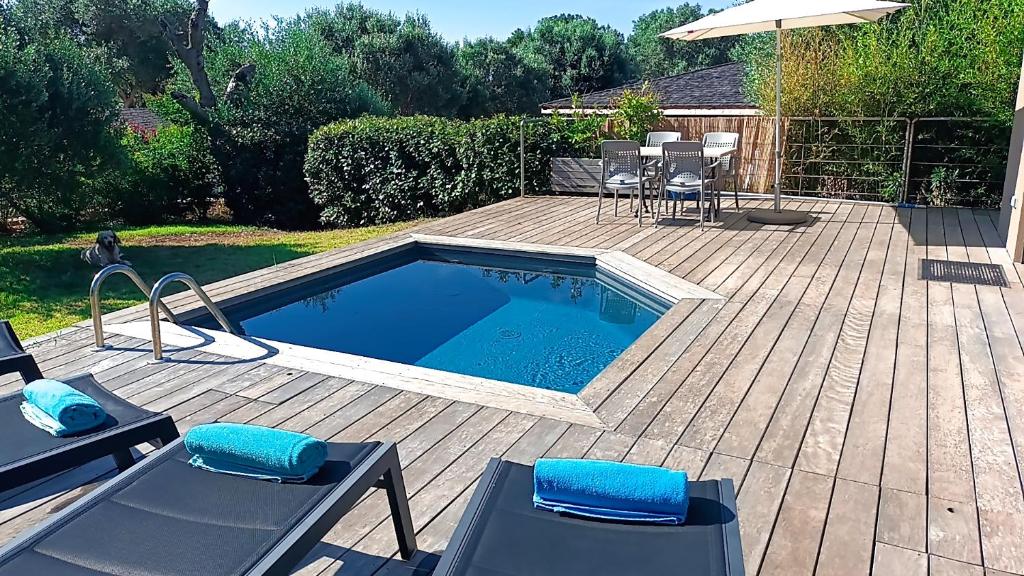 Mini villa standing avec piscine privée